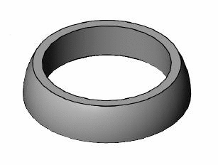 Gasket, exhaust pipe