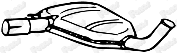 Centre Muffler (616106)