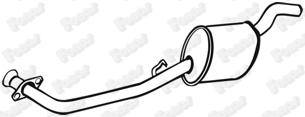 Centre Muffler (610240)