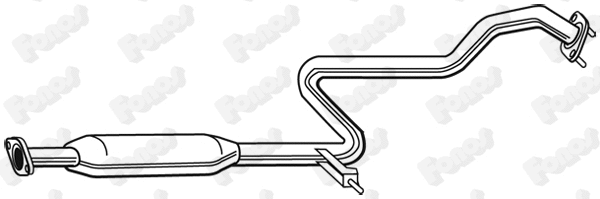 Centre Muffler (614375)