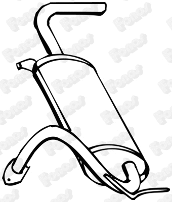 Rear Muffler (612143)