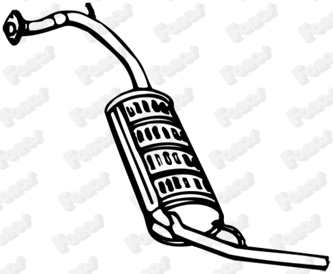 Rear Muffler (620005)