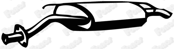 Rear Muffler (615171)