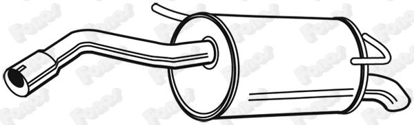 Rear Muffler (23464)