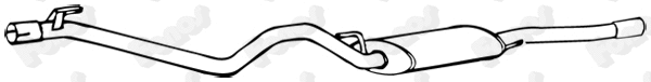 Rear Muffler (616195)