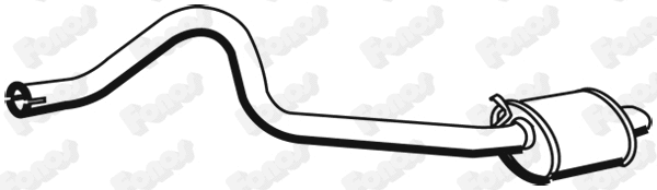 Rear Muffler (614609)
