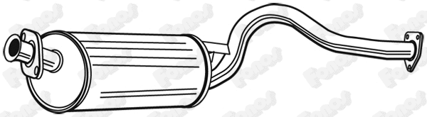 Rear Muffler (612229)