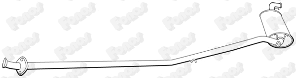 Rear Muffler (610834)