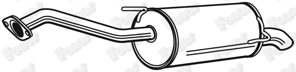 Rear Muffler (614624)