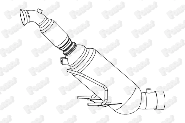 Soot/Particulate Filter, exhaust system (73168)