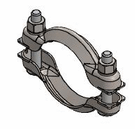 Clamping Piece, exhaust system