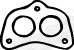 Gasket, exhaust pipe (81079)
