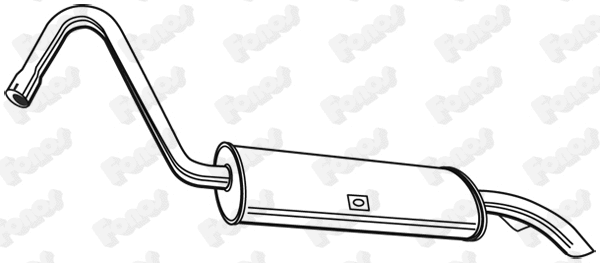 Rear Muffler (610612)