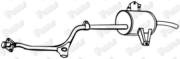 Rear Muffler (12350)