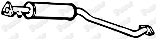 Centre Muffler (617413)