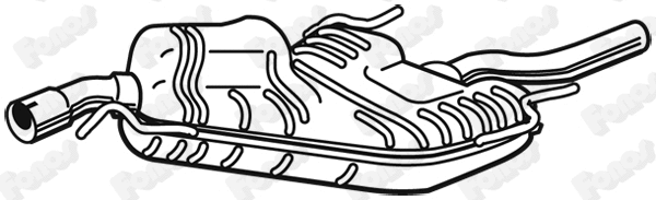 Rear Muffler (617537)