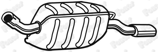 Rear Muffler (617103)