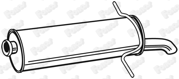 Rear Muffler (613211)