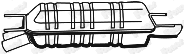 Rear Muffler (617440)