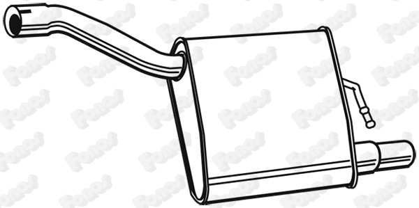 Rear Muffler (619333)