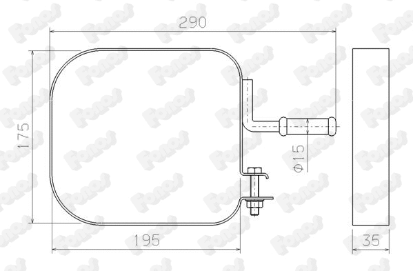 Mount, exhaust system (80596)