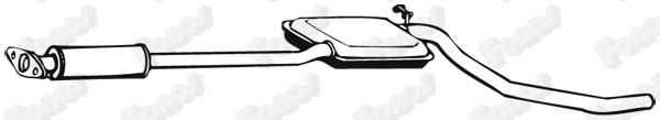 Centre Muffler (61974)