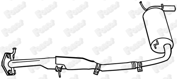 Rear Muffler (620847)