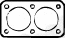Gasket, exhaust pipe (84158)