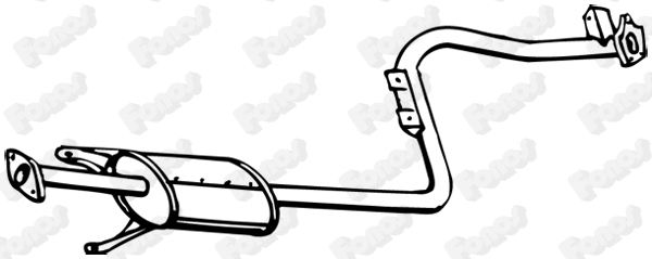 Centre Muffler (612689)