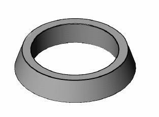 Gasket, exhaust pipe