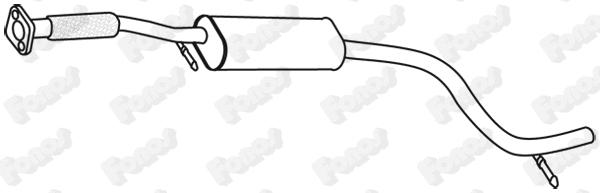 Centre Muffler (619421)