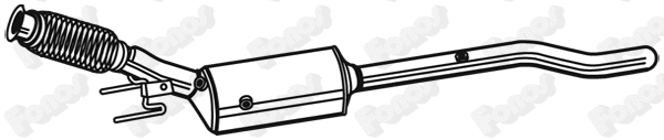 Soot/Particulate Filter, exhaust system (73175)