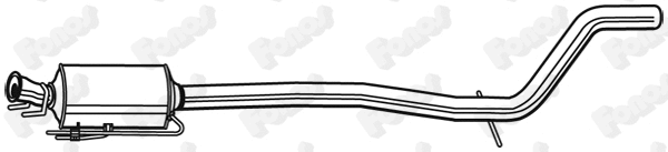 Soot/Particulate Filter, exhaust system (73160)