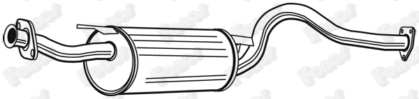 Centre Muffler (612219)