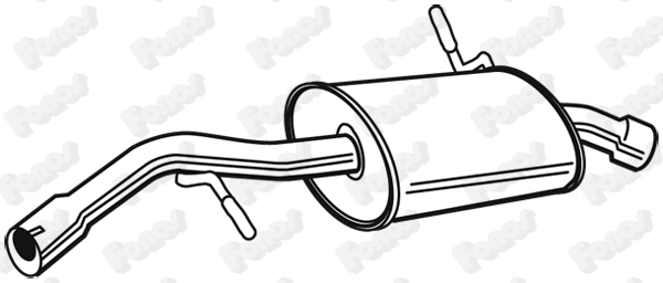 Rear Muffler (613997)