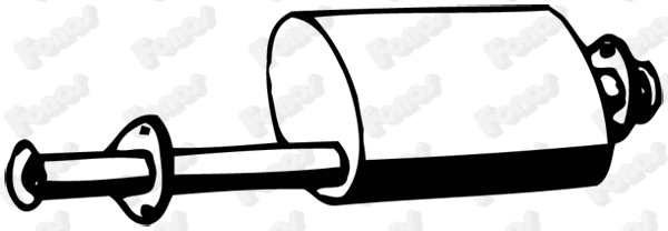 Centre Muffler (13152)