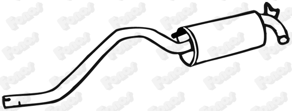 Rear Muffler (612474)