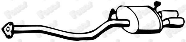 Rear Muffler (615342)