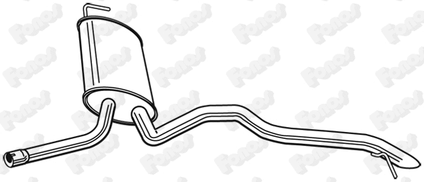 Rear Muffler (24155)