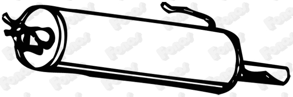 Rear Muffler (620238)