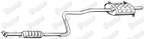 Rear Muffler (618667)