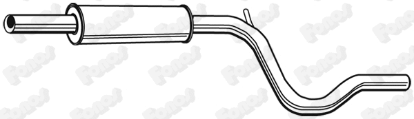 Centre Muffler (610631)