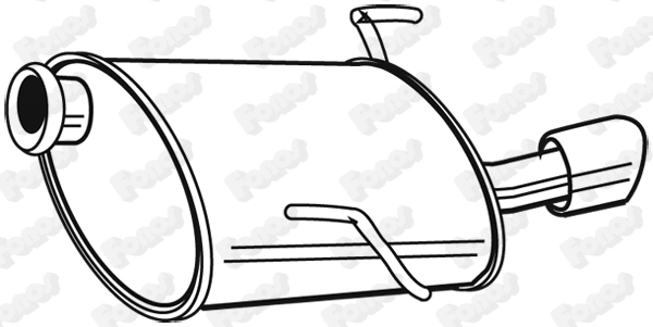 Rear Muffler (615949)