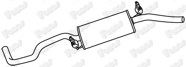 Rear Muffler (610386)
