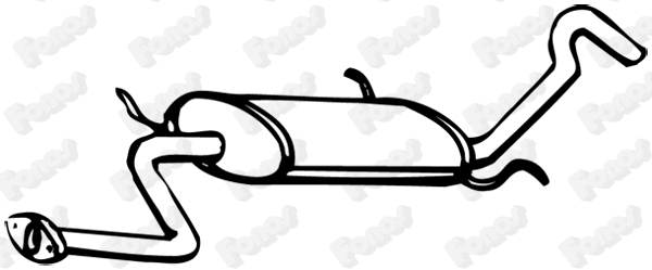 Rear Muffler (620458)