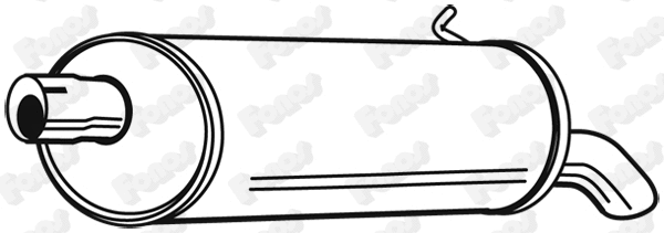 Rear Muffler (619953)