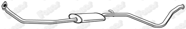 Centre Muffler (615871)