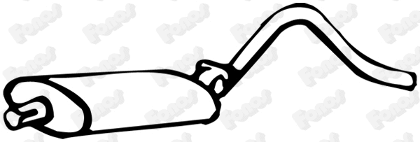 Centre Muffler (631747)