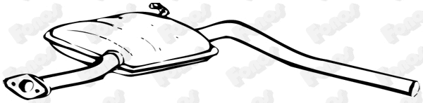 Centre Muffler (619149)