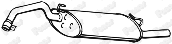 Rear Muffler (61259)